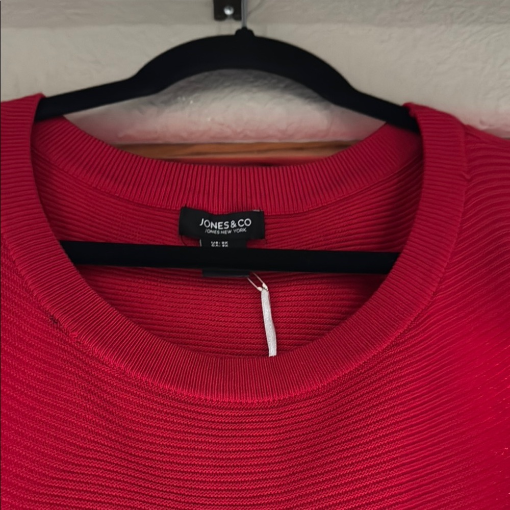 NWT Women's Red Sweater